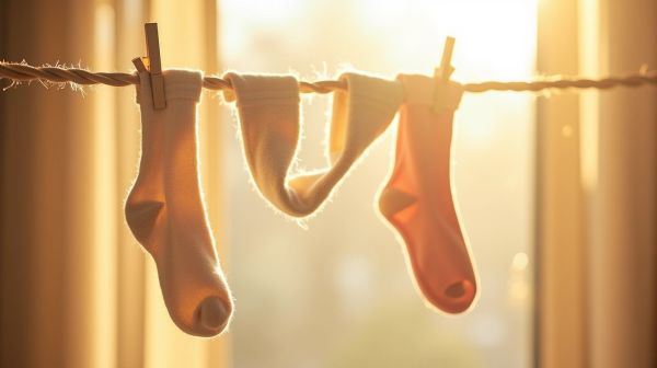 Chaussettes moumoutes toutes douces pour l'hiver