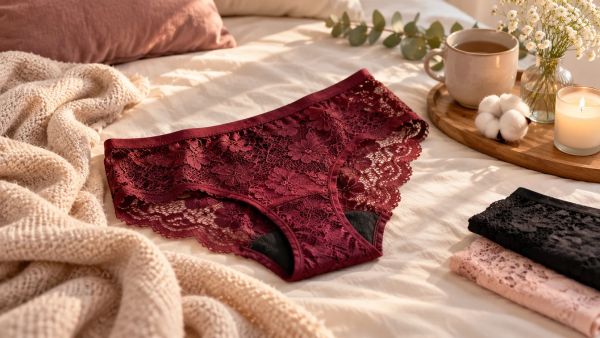 Confort de la lingerie menstruelle en dentelle : mythe ou réalité ?